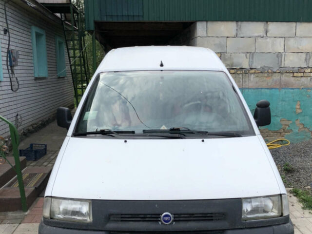 Белый Фиат Скудо, объемом двигателя 1.91 л и пробегом 154 тыс. км за 3700 $, фото 1 на Automoto.ua