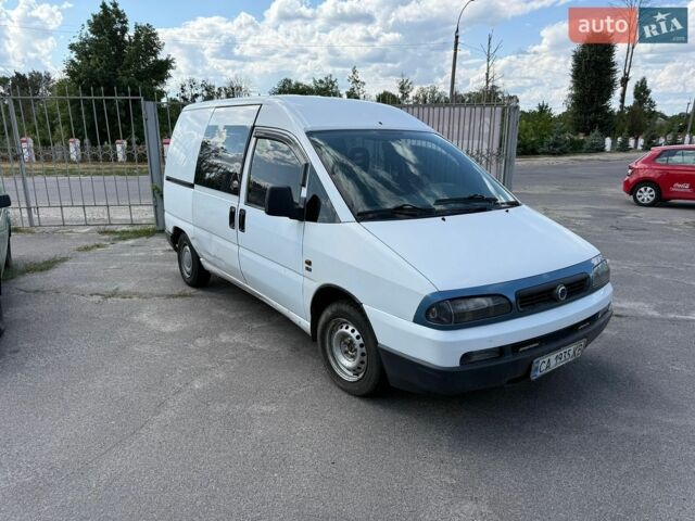 Белый Фиат Скудо, объемом двигателя 1.87 л и пробегом 320 тыс. км за 2150 $, фото 1 на Automoto.ua