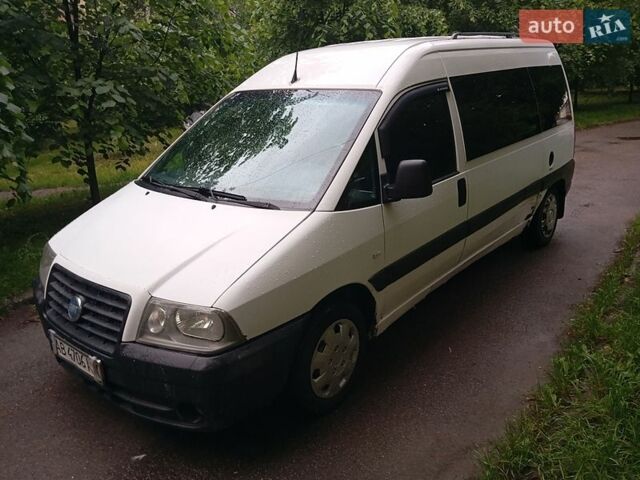 Белый Фиат Скудо, объемом двигателя 2 л и пробегом 346 тыс. км за 3300 $, фото 1 на Automoto.ua