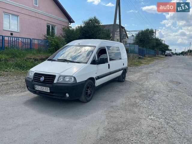 Белый Фиат Скудо, объемом двигателя 2 л и пробегом 350 тыс. км за 2999 $, фото 1 на Automoto.ua