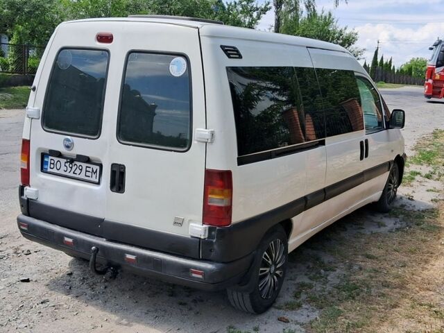 Белый Фиат Скудо, объемом двигателя 2 л и пробегом 350 тыс. км за 2999 $, фото 1 на Automoto.ua