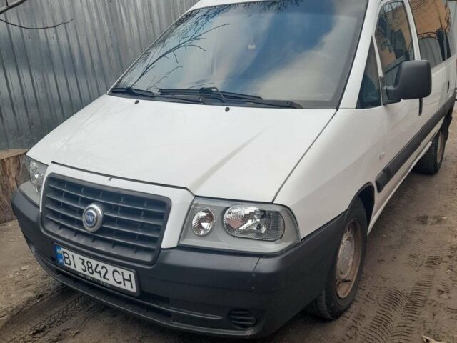 Белый Фиат Скудо, объемом двигателя 2 л и пробегом 300 тыс. км за 4300 $, фото 1 на Automoto.ua