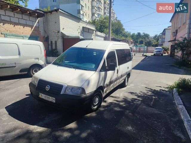 Белый Фиат Скудо, объемом двигателя 1.92 л и пробегом 370 тыс. км за 4000 $, фото 1 на Automoto.ua