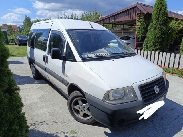 Белый Фиат Скудо, объемом двигателя 1.9 л и пробегом 300 тыс. км за 3399 $, фото 1 на Automoto.ua