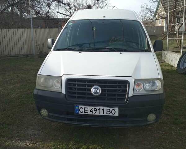 Белый Фиат Скудо, объемом двигателя 1.87 л и пробегом 298 тыс. км за 3700 $, фото 1 на Automoto.ua