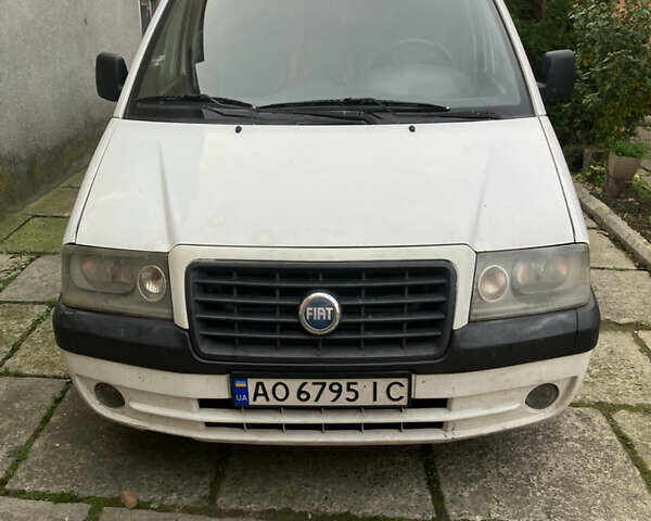 Белый Фиат Скудо, объемом двигателя 2 л и пробегом 280 тыс. км за 3700 $, фото 1 на Automoto.ua