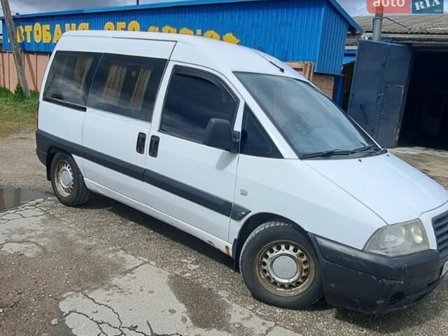 Білий Фіат Скудо, об'ємом двигуна 2 л та пробігом 372 тис. км за 3500 $, фото 1 на Automoto.ua
