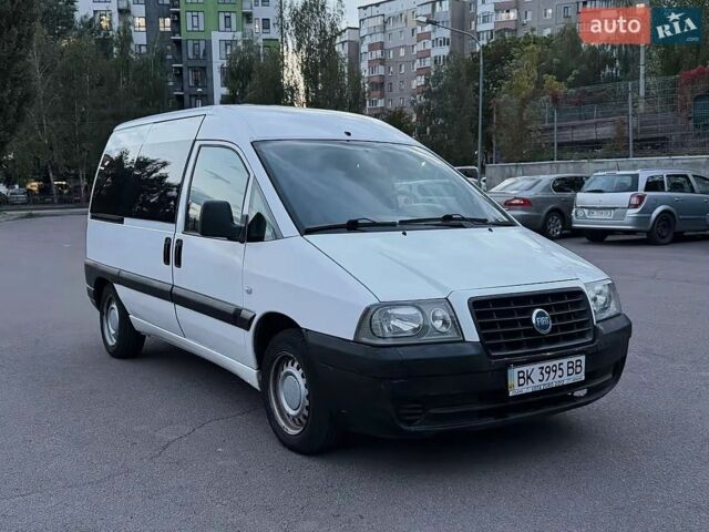 Білий Фіат Скудо, об'ємом двигуна 2 л та пробігом 314 тис. км за 3650 $, фото 1 на Automoto.ua