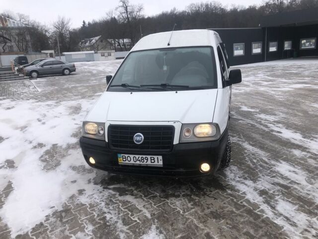 Белый Фиат Скудо, объемом двигателя 1.9 л и пробегом 480 тыс. км за 4200 $, фото 1 на Automoto.ua