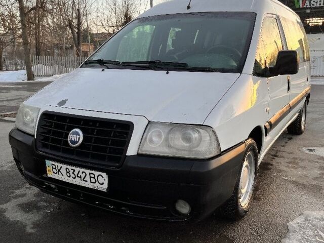 Білий Фіат Скудо, об'ємом двигуна 2 л та пробігом 320 тис. км за 4300 $, фото 1 на Automoto.ua