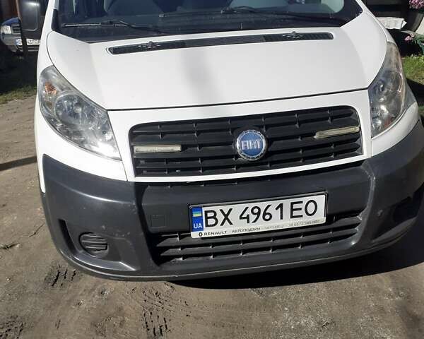 Белый Фиат Скудо, объемом двигателя 2 л и пробегом 290 тыс. км за 5900 $, фото 1 на Automoto.ua