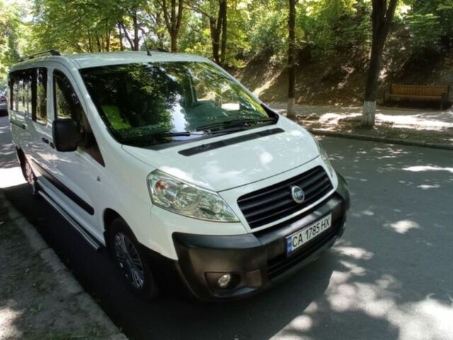 Білий Фіат Скудо, об'ємом двигуна 2 л та пробігом 200 тис. км за 7450 $, фото 1 на Automoto.ua