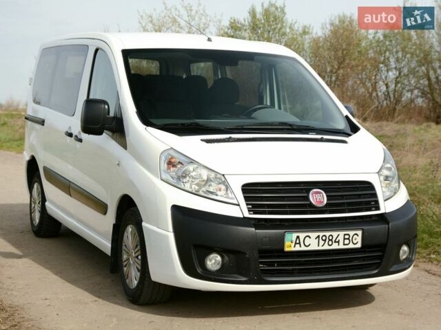 Белый Фиат Скудо, объемом двигателя 1.6 л и пробегом 253 тыс. км за 6700 $, фото 1 на Automoto.ua