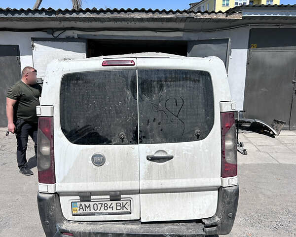 Белый Фиат Скудо, объемом двигателя 2 л и пробегом 225 тыс. км за 3500 $, фото 1 на Automoto.ua