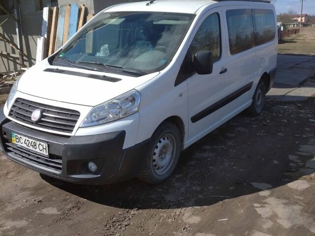 Белый Фиат Скудо, объемом двигателя 2 л и пробегом 320 тыс. км за 8000 $, фото 1 на Automoto.ua
