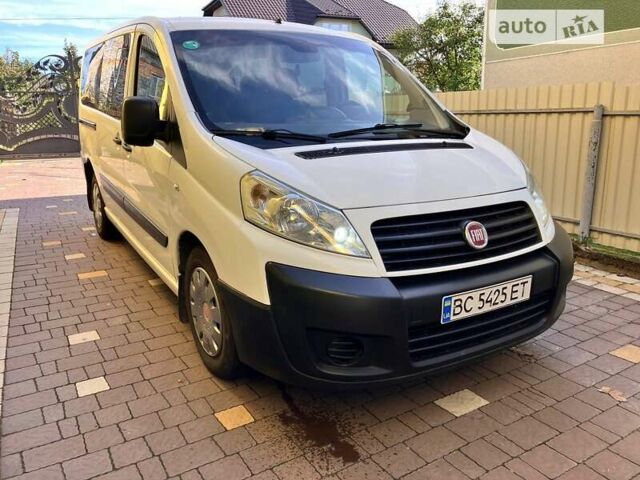 Белый Фиат Скудо, объемом двигателя 2 л и пробегом 327 тыс. км за 9900 $, фото 1 на Automoto.ua