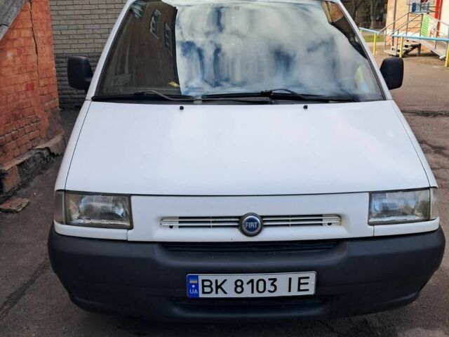 Белый Фиат Скудо, объемом двигателя 1.9 л и пробегом 320 тыс. км за 4100 $, фото 1 на Automoto.ua