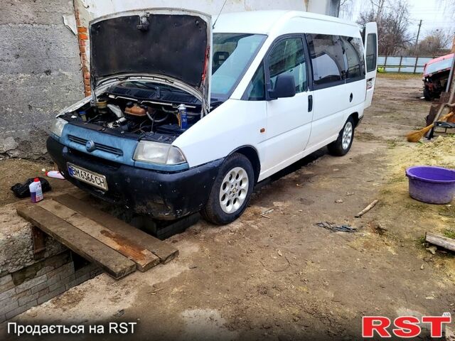 Белый Фиат Скудо, объемом двигателя 1.9 л и пробегом 200 тыс. км за 3200 $, фото 1 на Automoto.ua