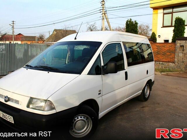 Белый Фиат Скудо, объемом двигателя 1.9 л и пробегом 365 тыс. км за 4000 $, фото 1 на Automoto.ua