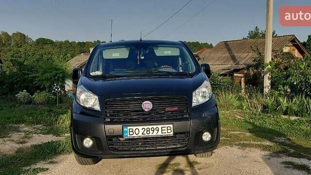 Черный Фиат Скудо, объемом двигателя 2 л и пробегом 250 тыс. км за 10850 $, фото 1 на Automoto.ua