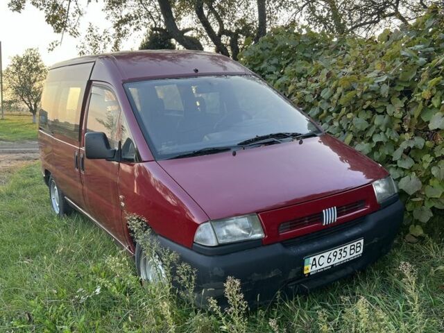Червоний Фіат Скудо, об'ємом двигуна 1.9 л та пробігом 1 тис. км за 1700 $, фото 1 на Automoto.ua
