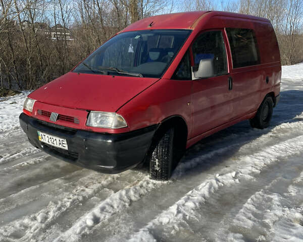 Червоний Фіат Скудо, об'ємом двигуна 1.58 л та пробігом 300 тис. км за 2700 $, фото 1 на Automoto.ua