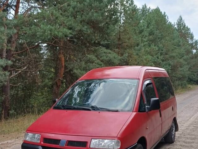 Красный Фиат Скудо, объемом двигателя 1.9 л и пробегом 233 тыс. км за 2600 $, фото 1 на Automoto.ua