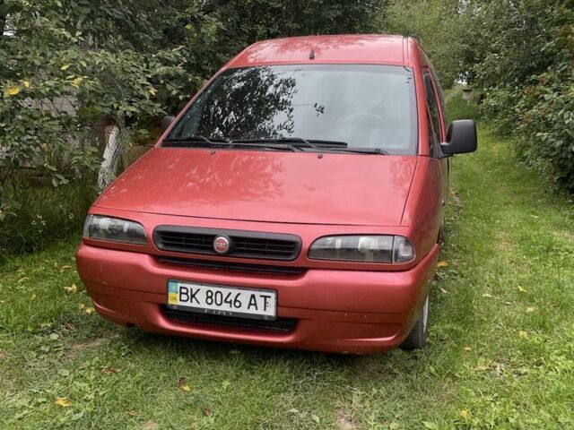 Красный Фиат Скудо, объемом двигателя 1.9 л и пробегом 408 тыс. км за 4500 $, фото 1 на Automoto.ua