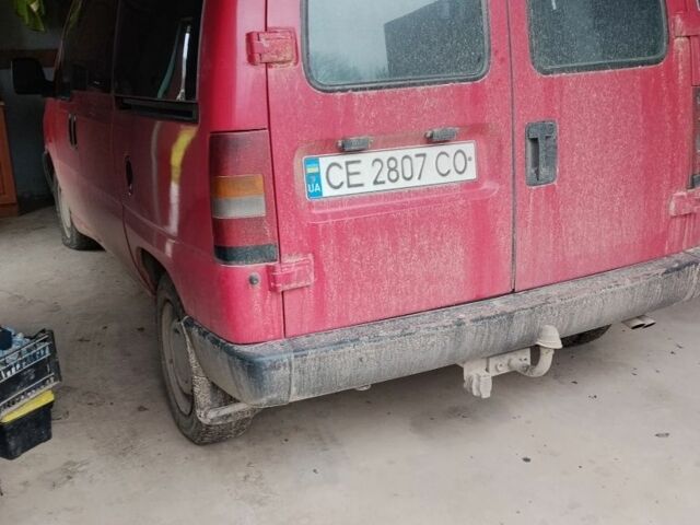 Красный Фиат Скудо, объемом двигателя 1.9 л и пробегом 344 тыс. км за 2500 $, фото 1 на Automoto.ua