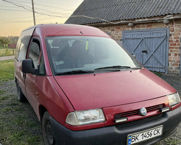 Червоний Фіат Скудо, об'ємом двигуна 2 л та пробігом 399 тис. км за 2600 $, фото 1 на Automoto.ua
