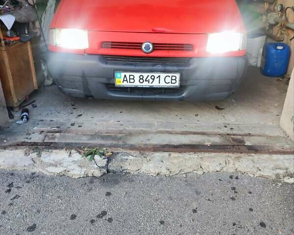 Червоний Фіат Скудо, об'ємом двигуна 1.87 л та пробігом 293 тис. км за 3500 $, фото 1 на Automoto.ua