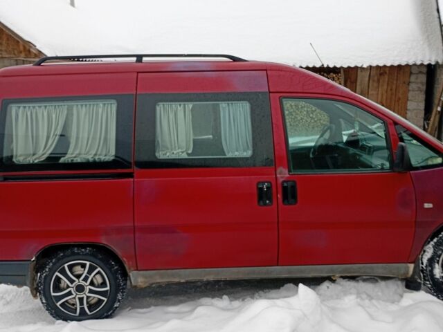 Червоний Фіат Скудо, об'ємом двигуна 1.9 л та пробігом 338 тис. км за 2200 $, фото 1 на Automoto.ua