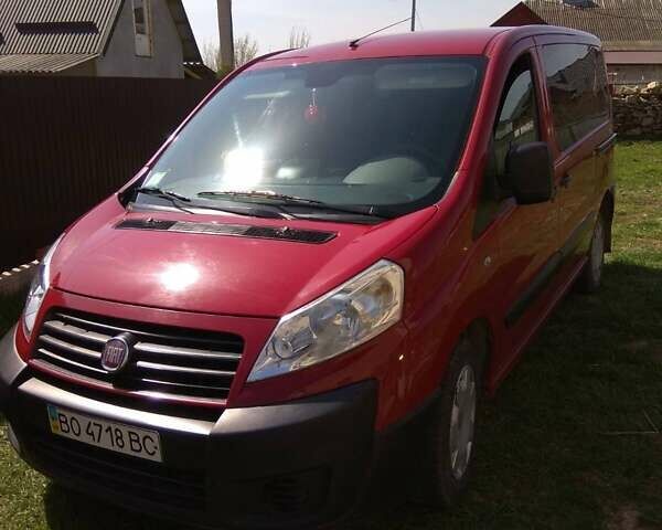 Красный Фиат Скудо, объемом двигателя 2 л и пробегом 150 тыс. км за 6500 $, фото 1 на Automoto.ua