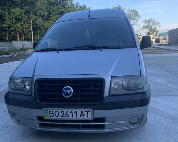 Сірий Фіат Скудо пас., об'ємом двигуна 2 л та пробігом 265 тис. км за 4800 $, фото 1 на Automoto.ua