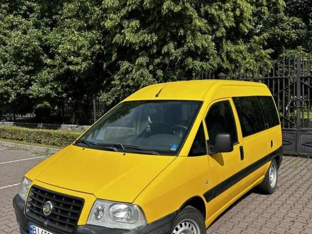 Желтый Фиат Скудо, объемом двигателя 2 л и пробегом 258 тыс. км за 4999 $, фото 1 на Automoto.ua