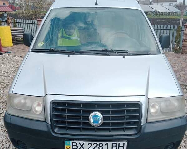 Серый Фиат Скудо, объемом двигателя 2 л и пробегом 225 тыс. км за 3850 $, фото 1 на Automoto.ua