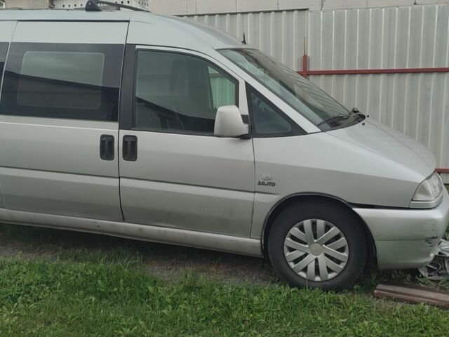 Серый Фиат Скудо, объемом двигателя 2 л и пробегом 400 тыс. км за 2350 $, фото 1 на Automoto.ua