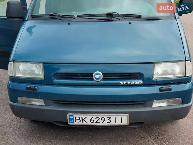 Синий Фиат Скудо, объемом двигателя 1.91 л и пробегом 380 тыс. км за 2850 $, фото 1 на Automoto.ua