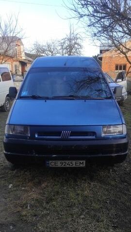 Синий Фиат Скудо, объемом двигателя 1.9 л и пробегом 313 тыс. км за 2900 $, фото 1 на Automoto.ua