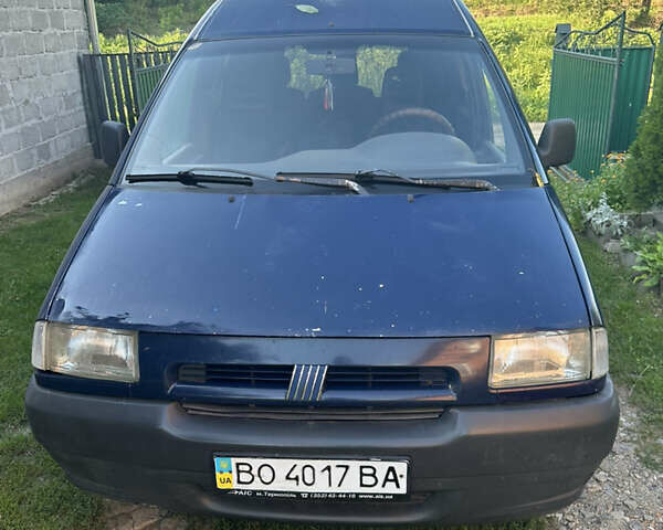 Синий Фиат Скудо, объемом двигателя 1.9 л и пробегом 350 тыс. км за 2450 $, фото 1 на Automoto.ua