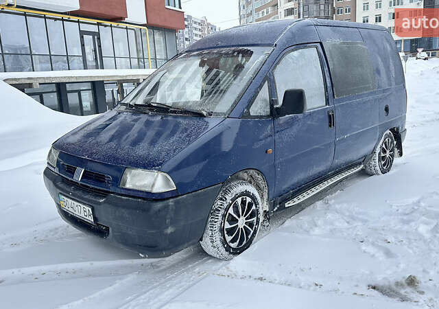 Синий Фиат Скудо, объемом двигателя 1.91 л и пробегом 355 тыс. км за 1999 $, фото 1 на Automoto.ua