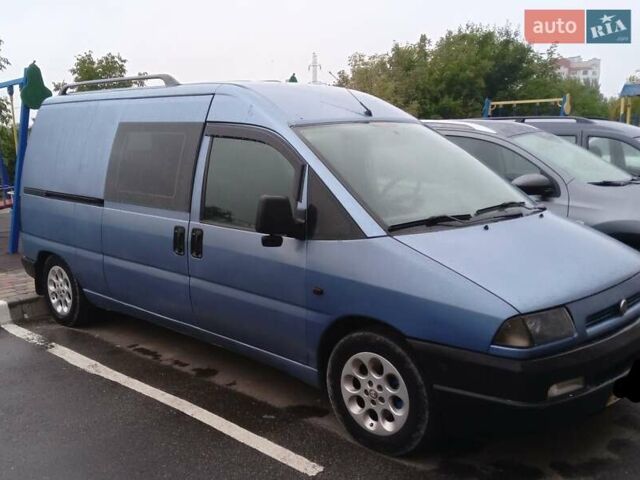 Синий Фиат Скудо, объемом двигателя 2 л и пробегом 305 тыс. км за 3300 $, фото 1 на Automoto.ua