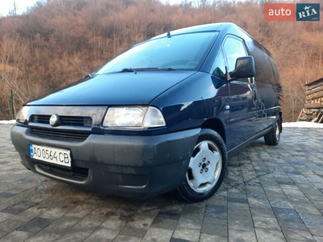 Синій Фіат Скудо, об'ємом двигуна 2 л та пробігом 560 тис. км за 3400 $, фото 1 на Automoto.ua