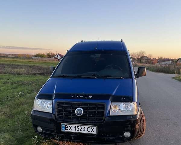 Синій Фіат Скудо, об'ємом двигуна 2 л та пробігом 300 тис. км за 4450 $, фото 1 на Automoto.ua