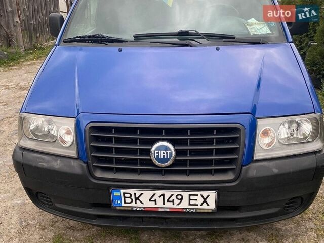 Синий Фиат Скудо, объемом двигателя 2 л и пробегом 209 тыс. км за 4999 $, фото 1 на Automoto.ua