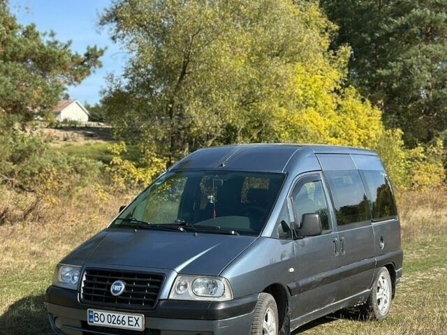 Синий Фиат Скудо, объемом двигателя 2 л и пробегом 236 тыс. км за 5300 $, фото 1 на Automoto.ua