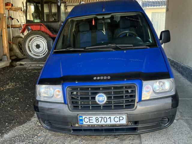Синій Фіат Скудо, об'ємом двигуна 2 л та пробігом 333 тис. км за 5700 $, фото 1 на Automoto.ua