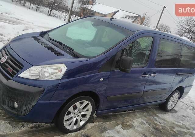 Синий Фиат Скудо, объемом двигателя 2 л и пробегом 366 тыс. км за 6300 $, фото 1 на Automoto.ua