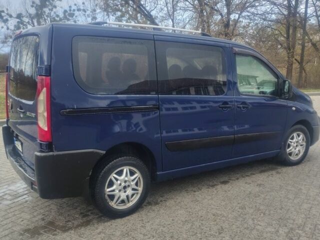 Синій Фіат Скудо, об'ємом двигуна 2 л та пробігом 320 тис. км за 5600 $, фото 1 на Automoto.ua