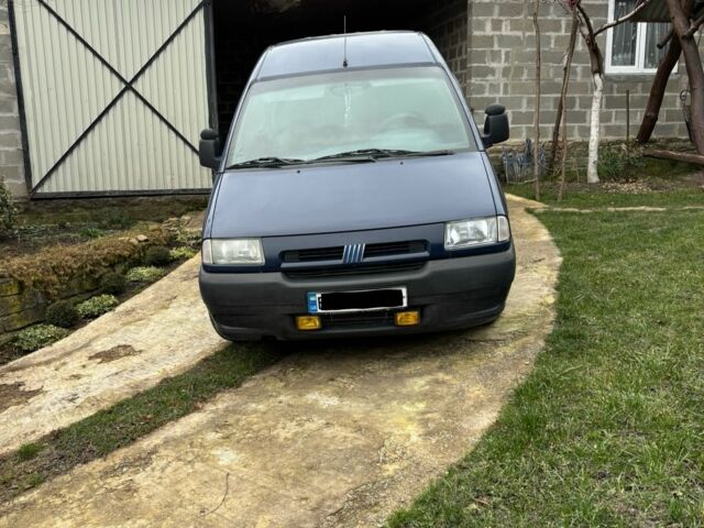 Синій Фіат Скудо, об'ємом двигуна 1.9 л та пробігом 336 тис. км за 3500 $, фото 1 на Automoto.ua